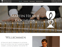 Tablet Screenshot of glasmusik.com